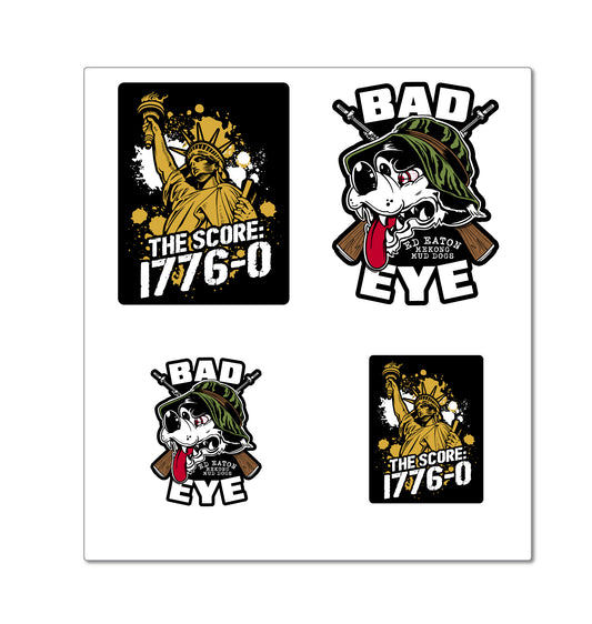 Bad Eye / 1776-0 Sticker Pack