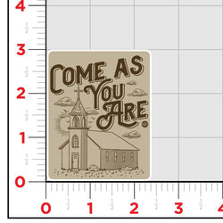 Come As You Are Sticker