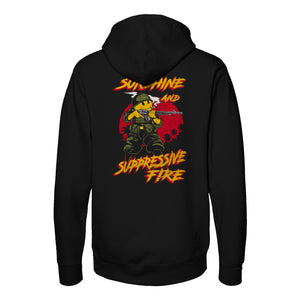 Sunshine and Suppressive Fire Hoodie