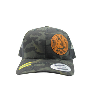 Quackbang Leather Patch Hat