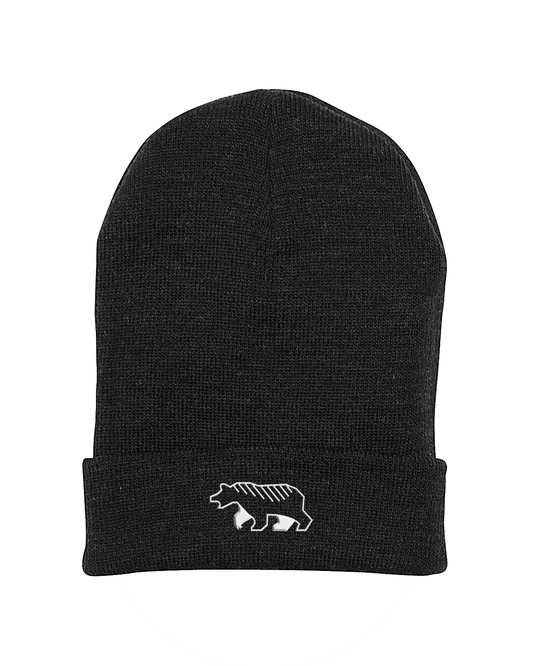 Rorke Walking Bear Black Beanie