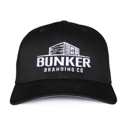 Black Bunker Hat flex fit