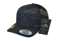 DEMO Puff Black Multicam Hat