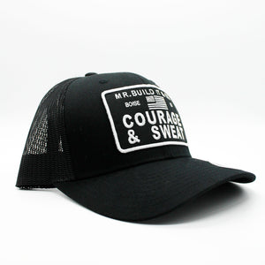 Courage & Sweat Trucker Hat