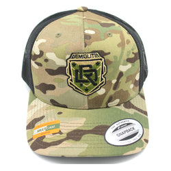 Demo Camo Shield Hat