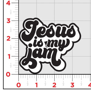 Jesus is My Jam Sticker