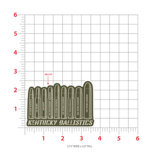 Elephant Bullets Sticker