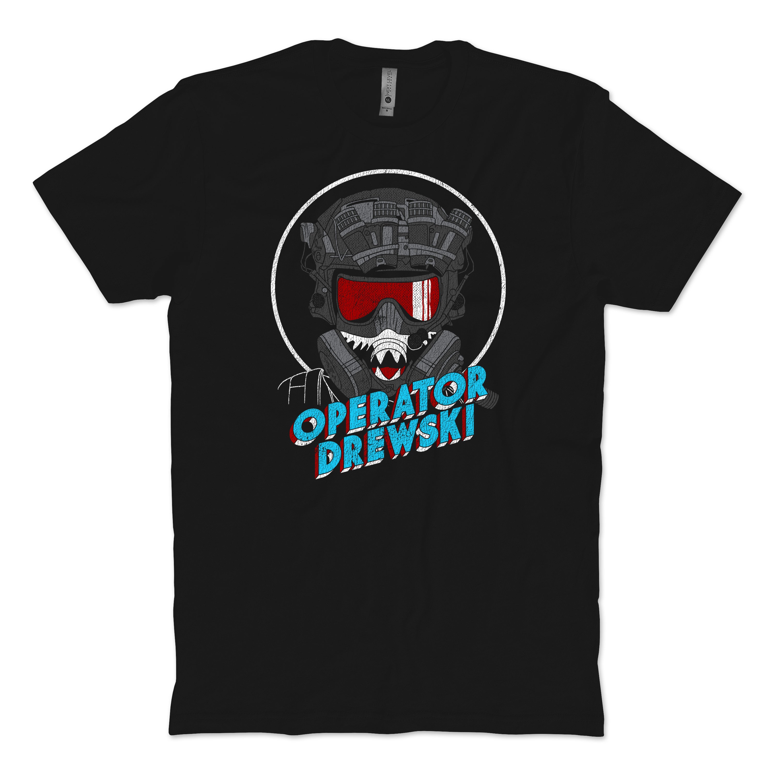 Operator Drewski Cartoon t-shirt