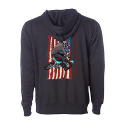 American Flag Right Turn Hoodie