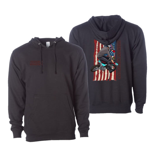 American Flag Right Turn Hoodie