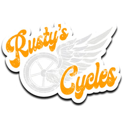 Rusty Cycles Sticker