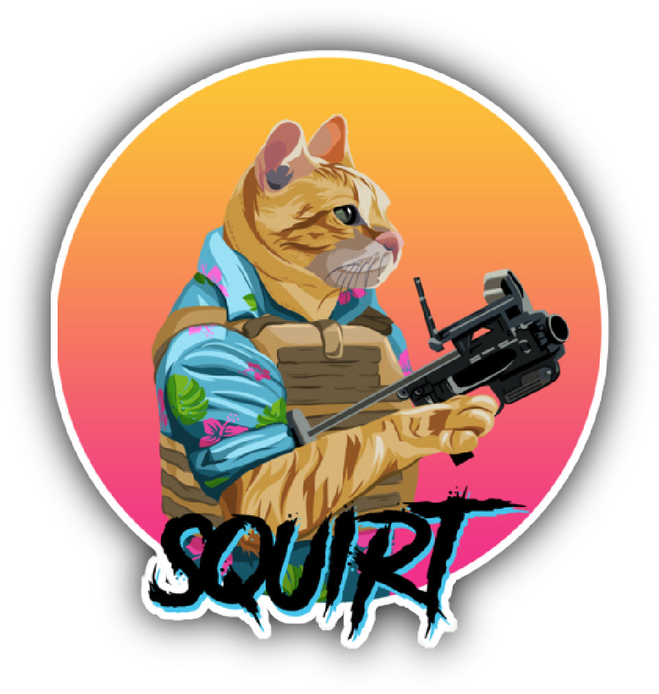 Squirt Sticker