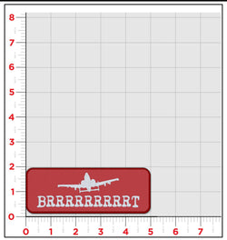 Brrrt Hook & Loop Patches