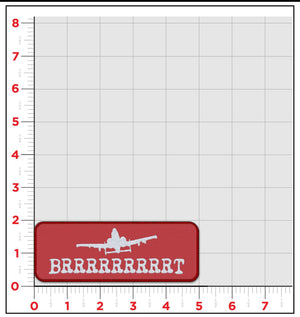 Brrrt Hook & Loop Patches