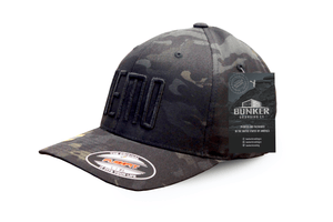 DEMO Black Multicam Flexfit Hat