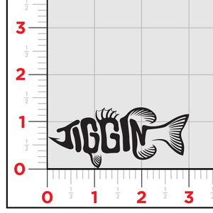 Jiggin Logo Stickers