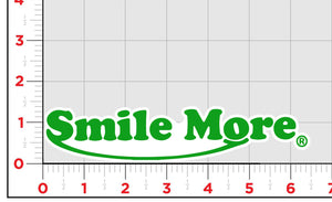 Smile More Sticker